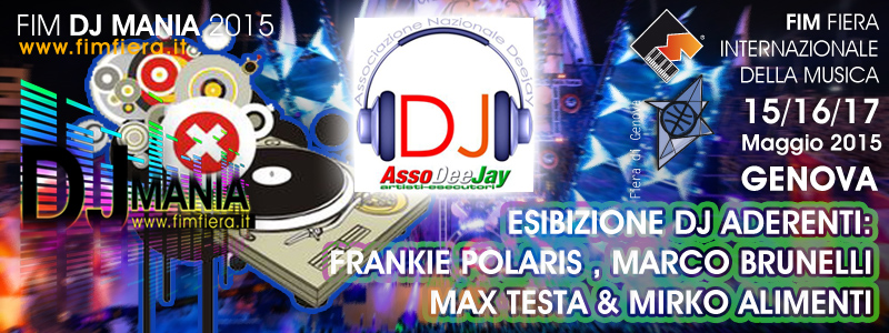 Gli amici di AssoDeeJay si esibiscono in FIM-Fiera